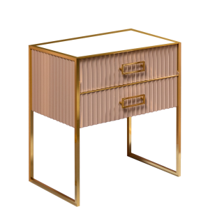 Тумба под раковину Armadi Art Monaco 80см капучино/золото 867-080-CPG